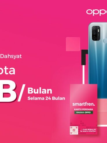 Bundling Kartu Perdana Smartfren dengan Oppo A53