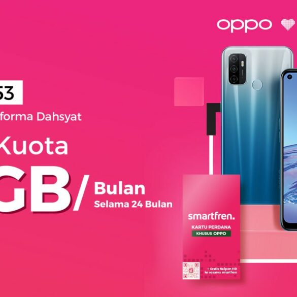 Bundling Kartu Perdana Smartfren dengan Oppo A53