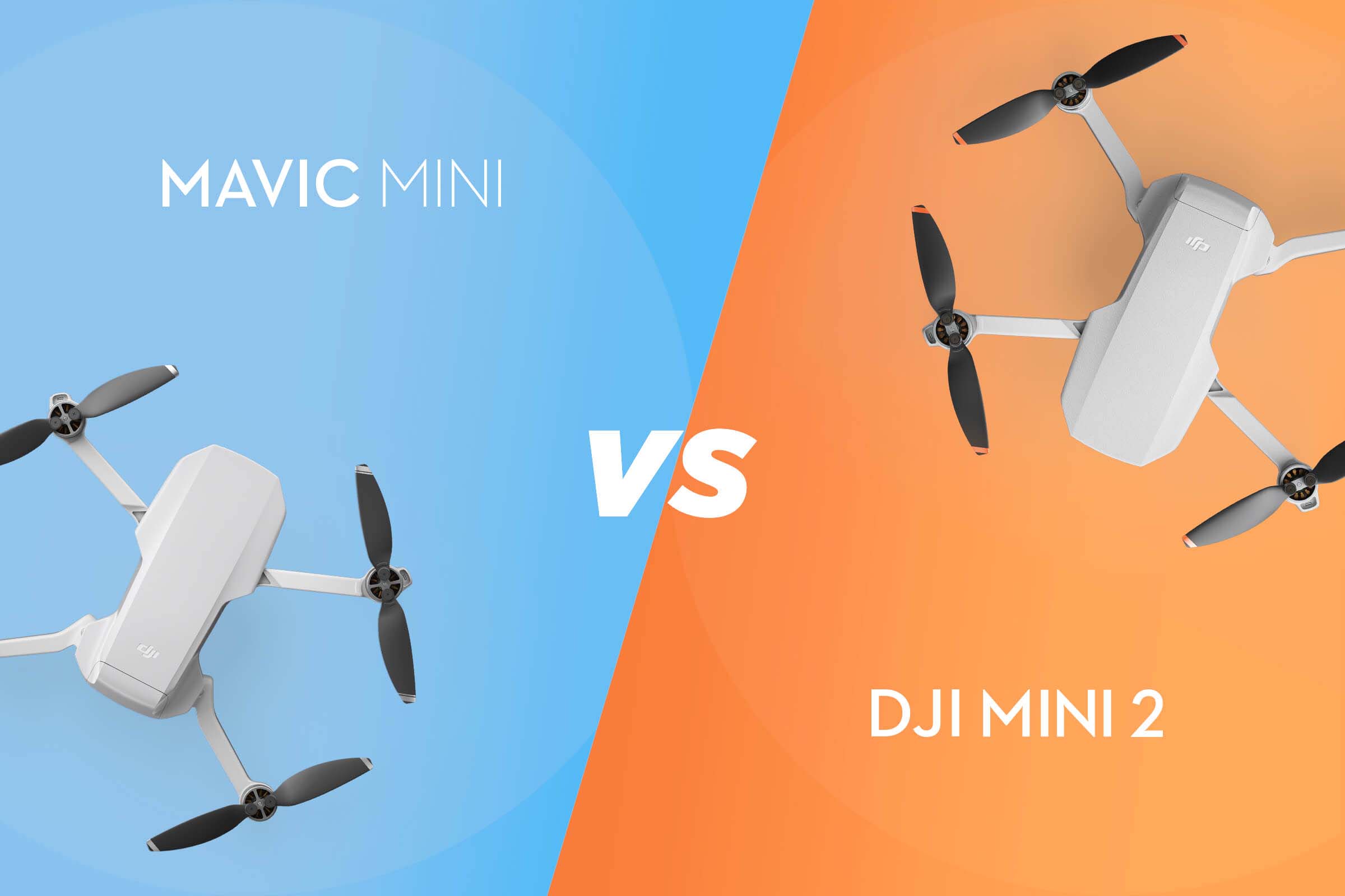DJI Mini 2 VS DJI Mavic Mini 1