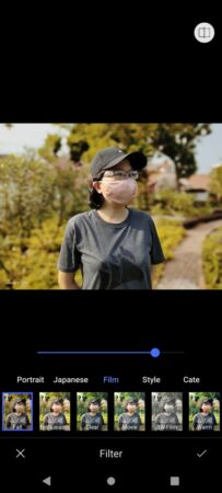 Fitur editing kamera Vivo V20 6