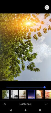 Fitur editing kamera Vivo V20 7