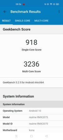 Review realme X50 Pro 41 Geekbench 5 realme X50 Pro