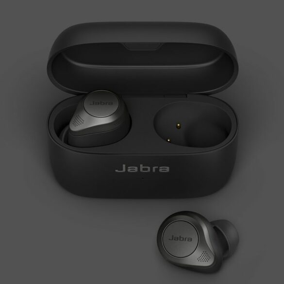 Jabra Elite 85 Angle 2 Titanium Black1