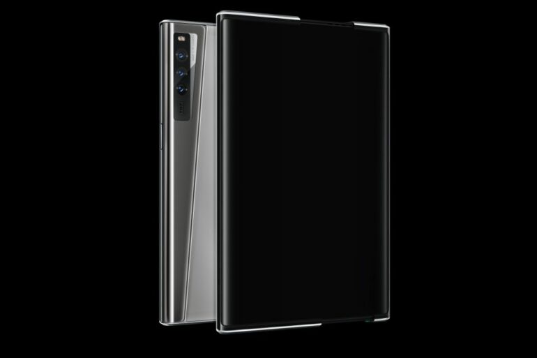 OPPO X 2021 Rollable Concept Handset OPPO X 2021 Rollable Concept Handset