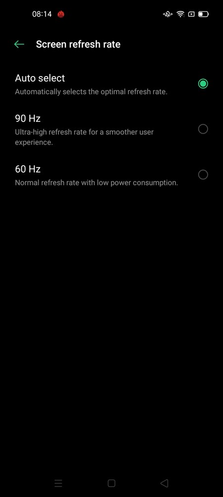 Refresh Rate OPPO A33