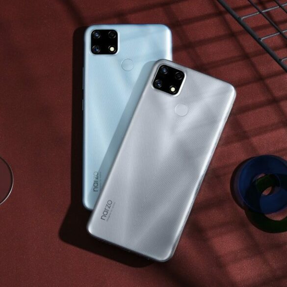 realme narzo 20 Silver Sword Blue Blade 3 e1605173616455