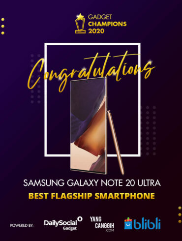 Gadget Champions 2020: Inilah Deretan Smartphone Terbaik 2020 39 Gadget Champions 2020 Samsung Galaxy NOTE 20 ULTRA