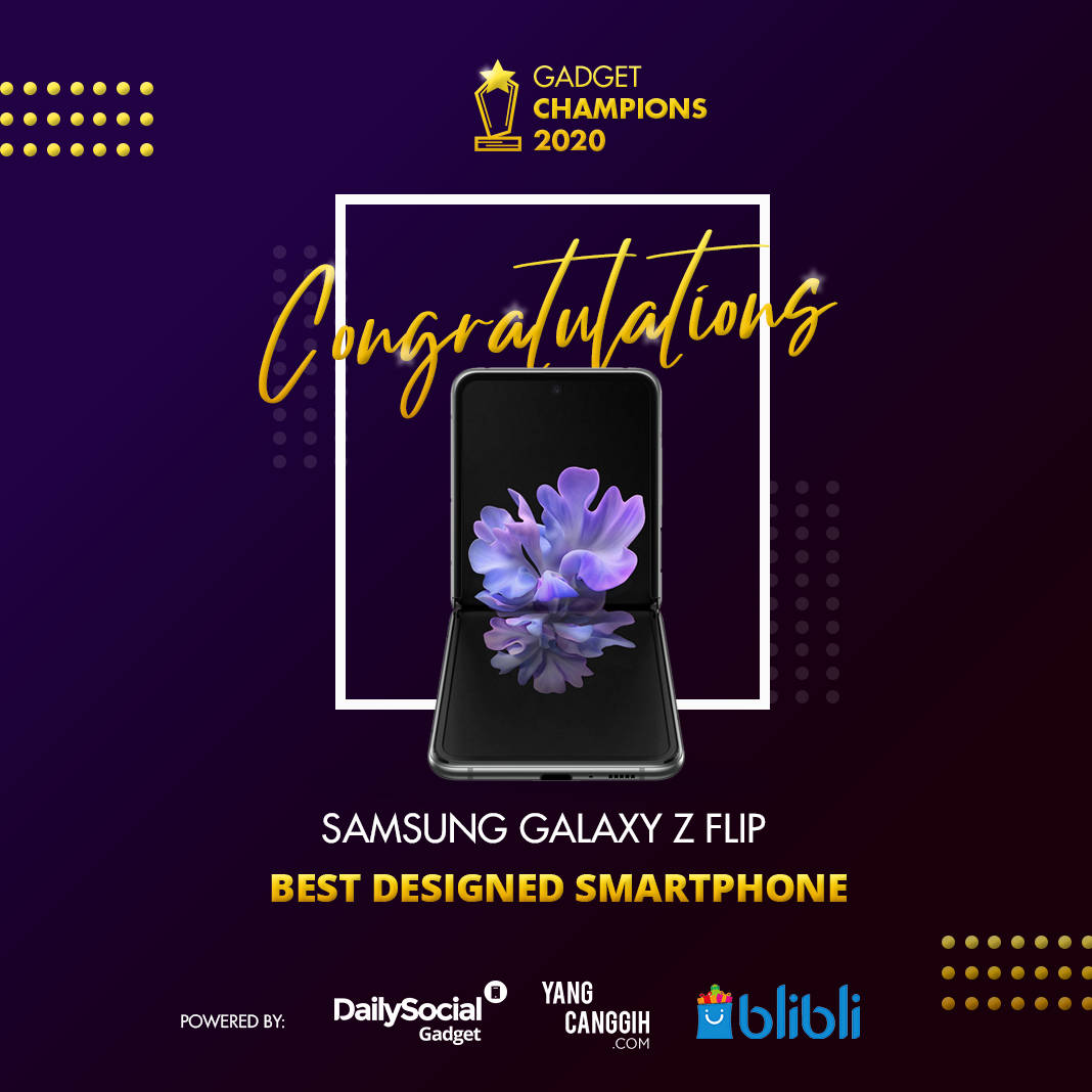 Gadget Champions 2020 Samsung Galaxy Z FLIP
