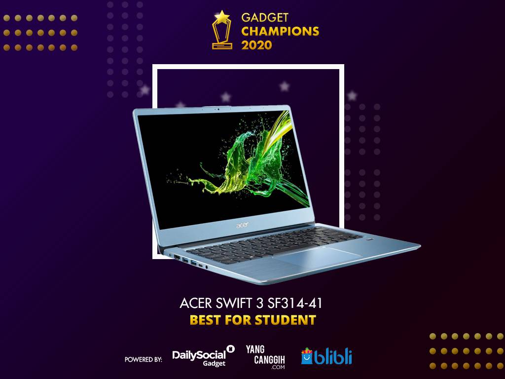 Gadget Champions 2020 acer swift