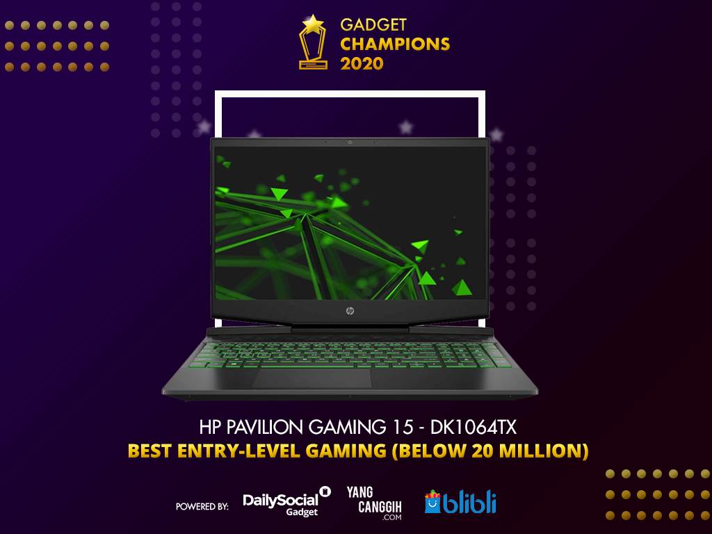 Gadget Champions 2020 hp pav gaming