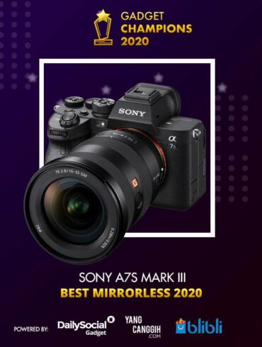 Gadget Champions 2020 sony a7s 3