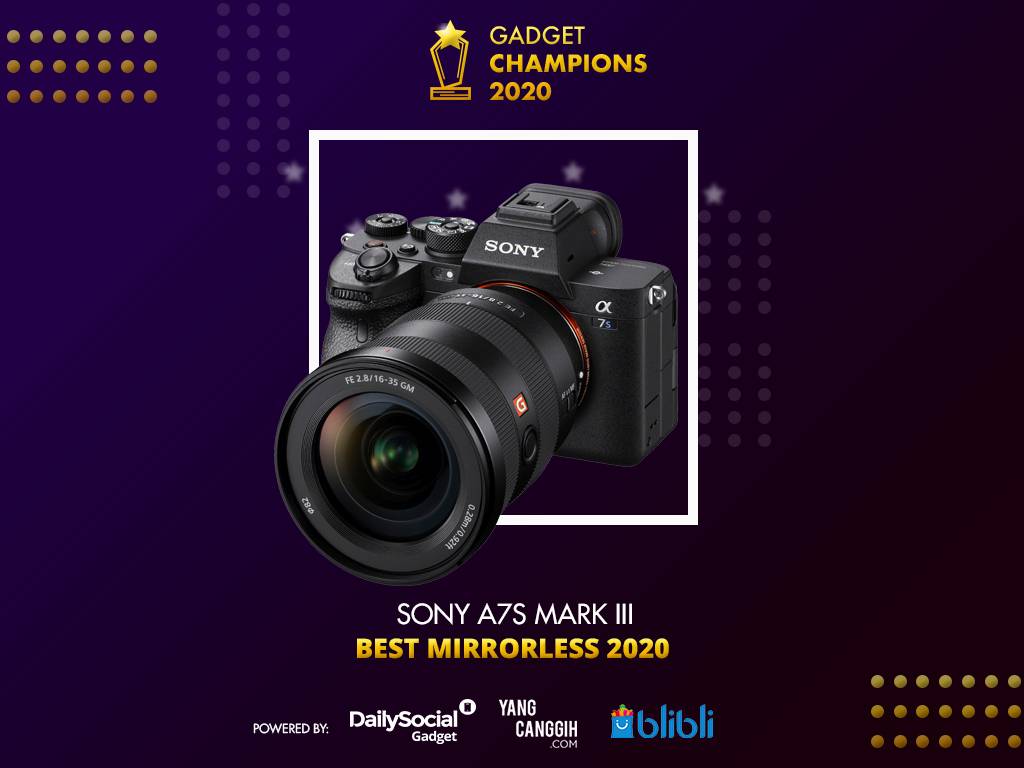Gadget Champions 2020 sony a7s 3