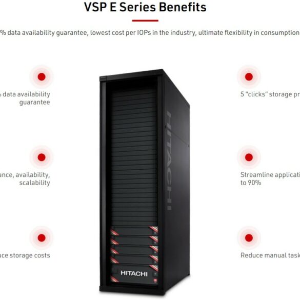 Hitachi Vantara VSP E series with benefits1