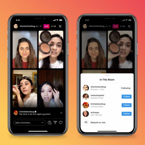 Instagram Live Rooms Indonesia