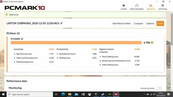 Review ASUS ROG Zephyrus G14 (GA401IV-R9R6F8G) 36 PCMark 10