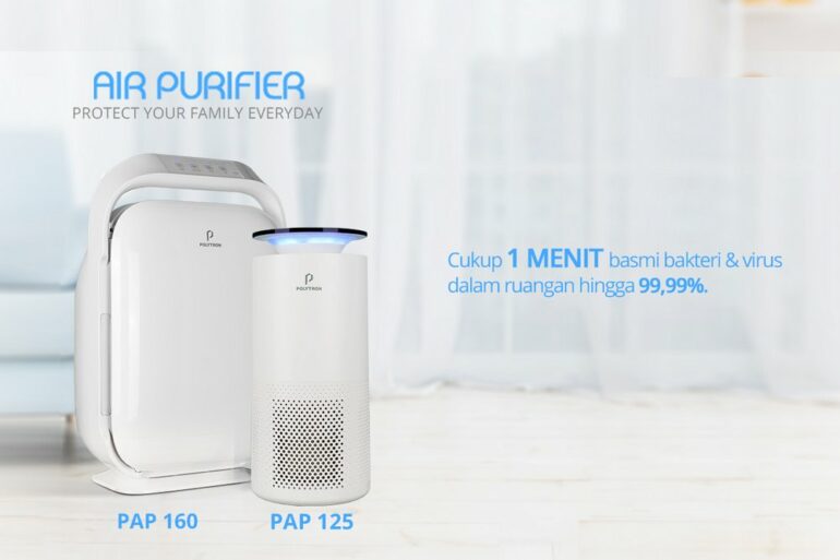 Polytron Air Purifier PAP 125 dan PAP 160: Harga Mulai 1,5 Jutaan, Didukung Sensor PM 2.5 39 Polytron Air Purifier PAP 125 dan PAP 160