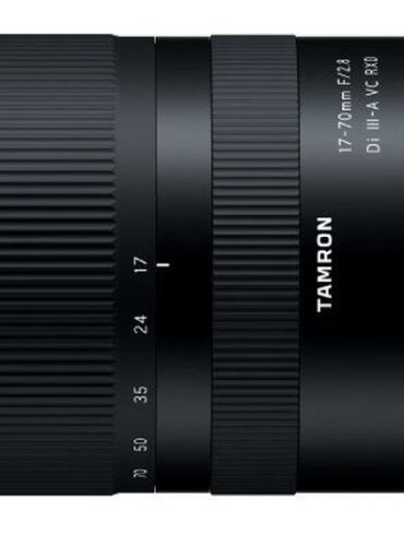 Tamron 17-70mm f/2.8 Di III-A VC RXD: Bawa Teknologi RXD untuk Kinerja Autofocus yang Cepat dan Senyap 28 Tamron 17 70mm f2.8 Di III A VC RXD 1