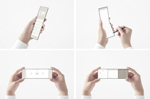 nendo conceptual design slide phone 1