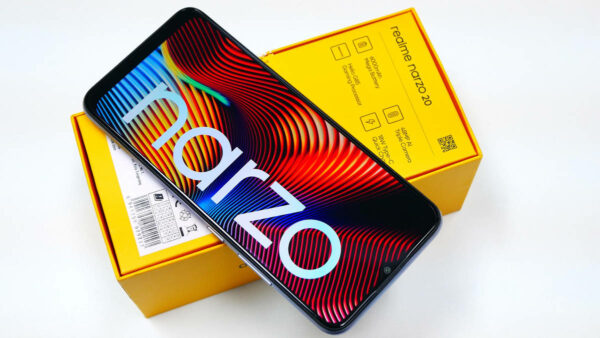 realme narzo 20 box
