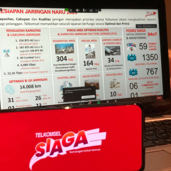 telkomsel siaga nataru 2020