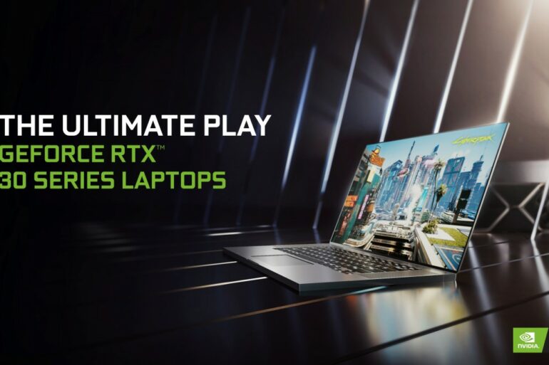 Nvidia RTX 30 Series laptop