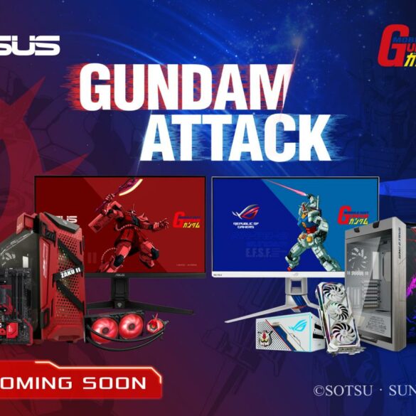 ASUS Indonesia Siap Hadirkan Jajaran Komponen PC Edisi Khusus Gundam 34 ASUS X GUNDAM TEASER