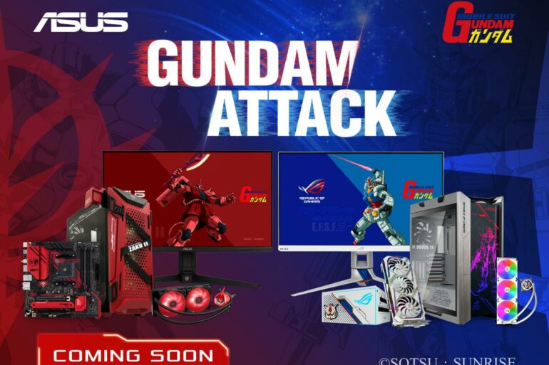 ASUS X GUNDAM TEASER