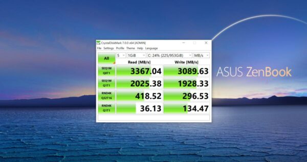 ASUS ZenBook Flip 13 UX363 benchmark 4 ASUS ZenBook Flip 13 UX363 benchmark 4