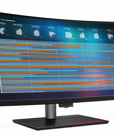 Lenovo ThinkVision P40w: Monitor Lengkung 40 Inci Pertama Dengan Resolusi 5K dan Intel AMT 33 Lenovo ThinkVision P40w 1
