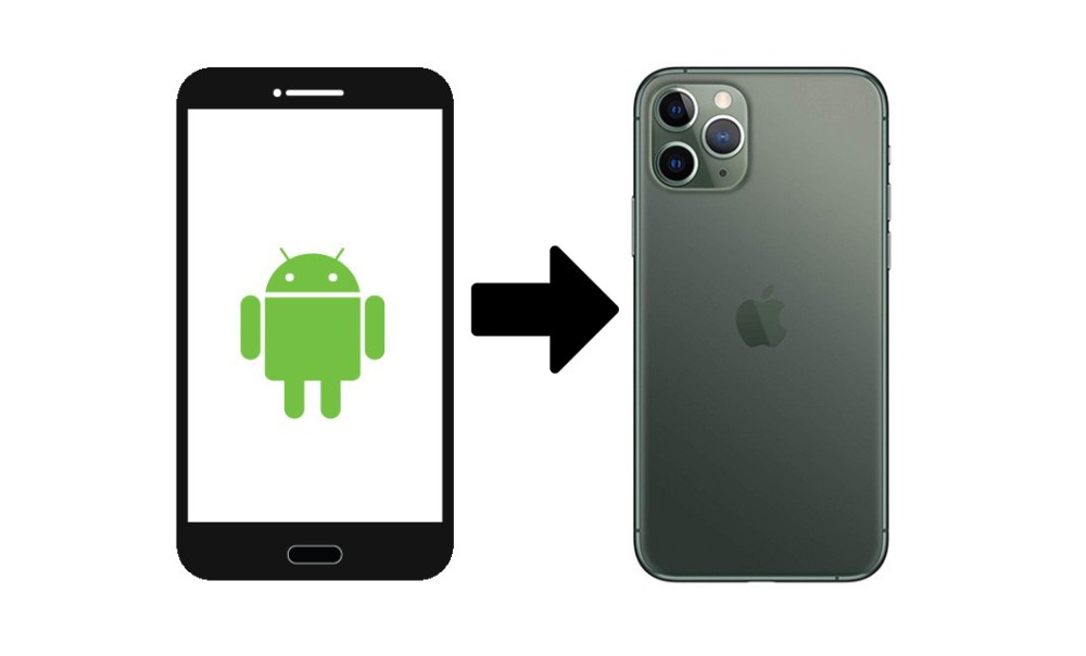 Pindahkan kontak Android ke iPhone