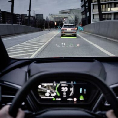 AR HUD Audi Q4 e tron 1