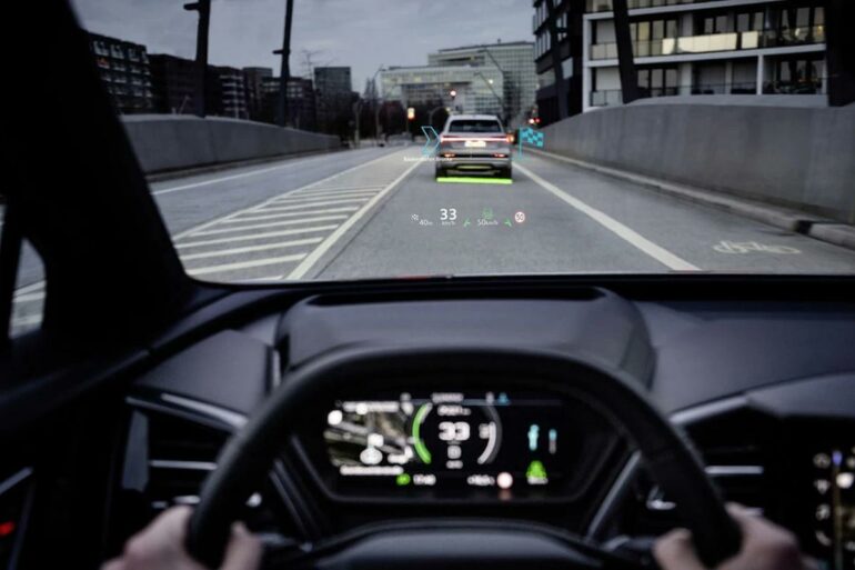 AR HUD Audi Q4 e tron 1 AR HUD Audi Q4 e tron 1
