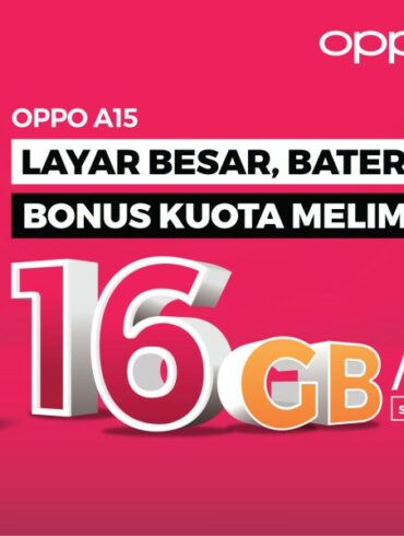 Khusus Pengguna OPPO A15, Smartfren Berikan Kuota Gratis 16 GB Per Bulan 26 Bundling Smartfren dengan Oppo A15