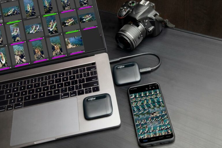 Crucial X6 Portable SSD 1