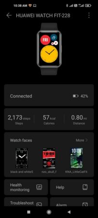 Review Huawei Watch Fit Elegant Edition 35 Huawei Health Screenshot 5