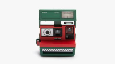 Lacoste X Polaroid 600 Instant Film Camera 1
