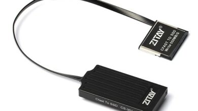 ZITAY CFast2.0 Dummy Card to MSATA SSD Adapter 1