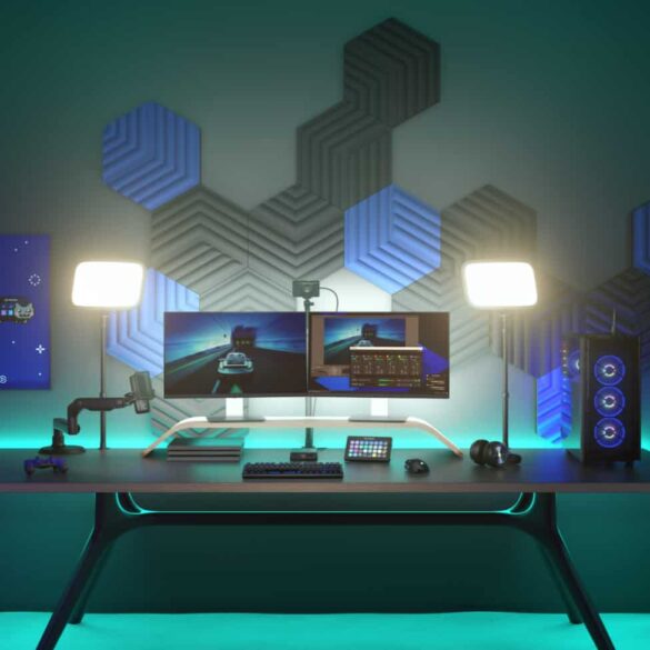 Elgato Wave Panels dan Light Strip: Lampu Strip LED dan Panel Peredam Suara untuk Optimalkan Live Streaming 40 elgato wave panels 1