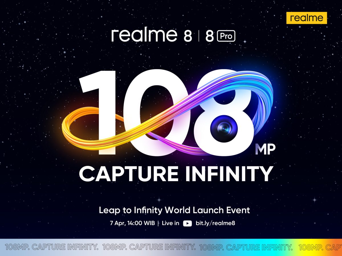 realme 8 8 Pro 108MP Capture Infinity Leap to Infinity World Launch Event