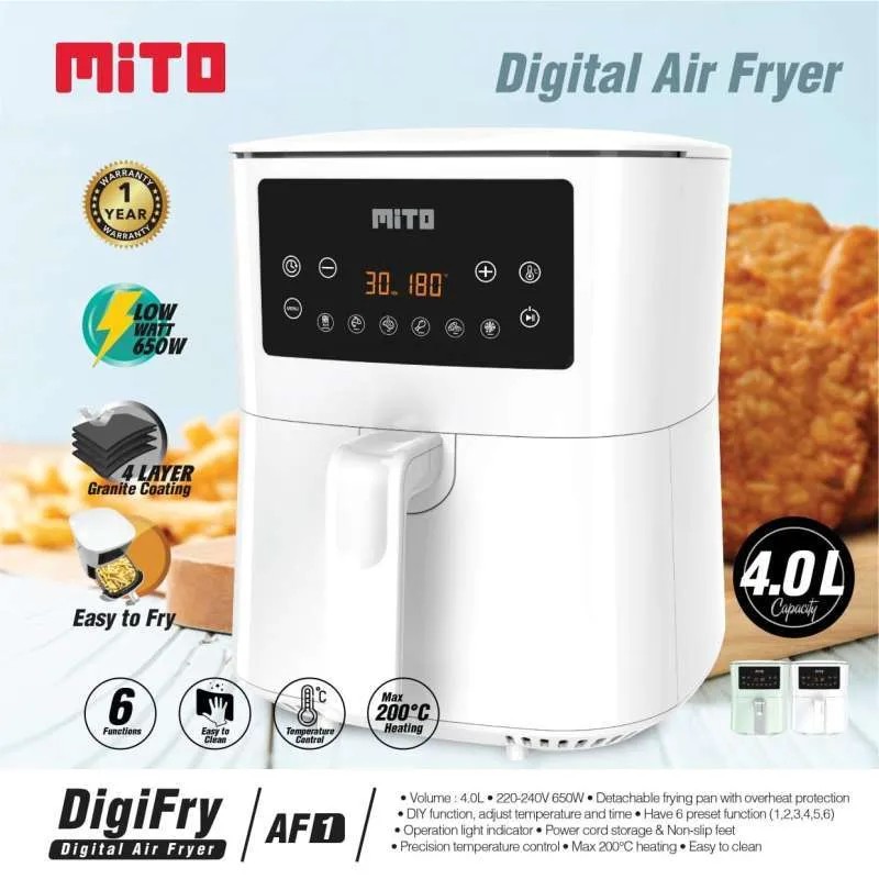 MITO Digital Air Fryer AF1