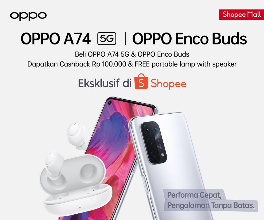 OPPO A74 5G Shopee