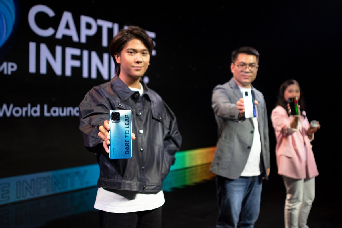Photo Ops realme 8 Series Launch