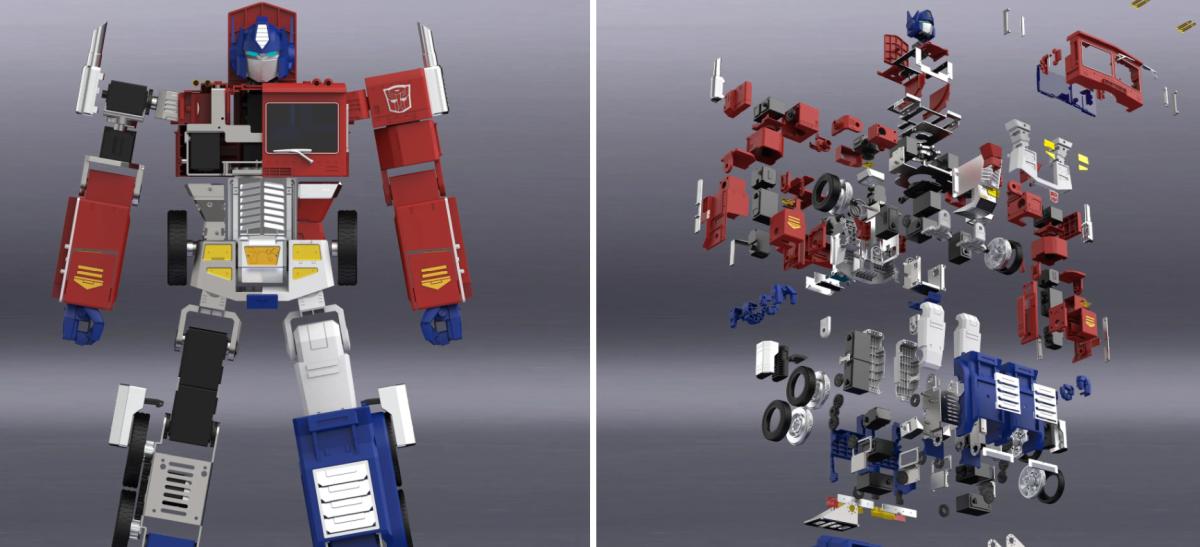 Transformers Optimus Prime Auto Converting Robot 4