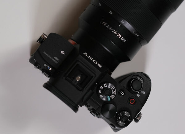 sony a7s iii tampak atas sony a7s iii tampak atas