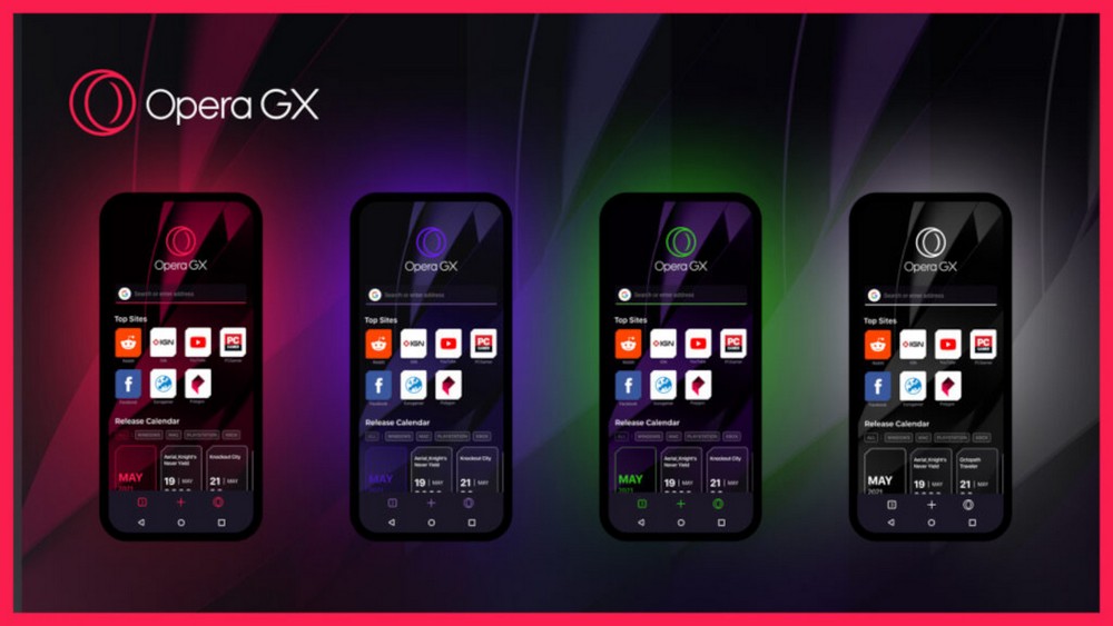 Opera GX Mobile browser