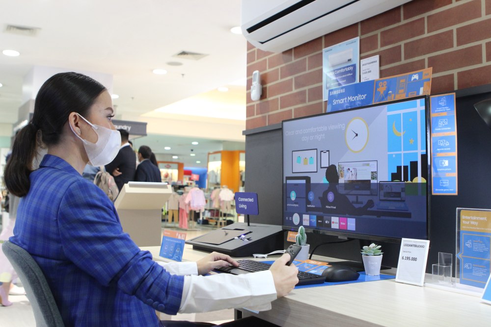 Samsung Smart Monitor untuk bekerja belajar dan hiburan
