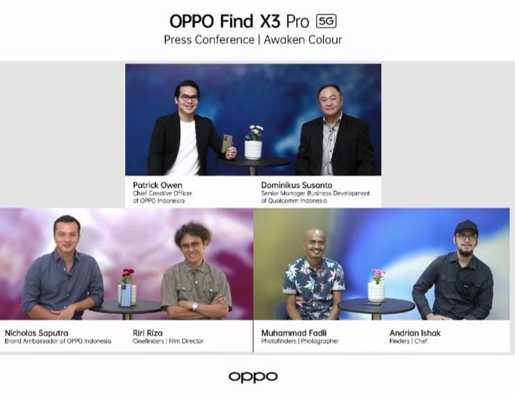 OPPO Find X3 Pro 5G launch Indonesia 2