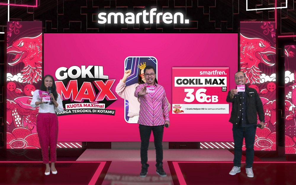 Peluncuran Smartfren GOKIL MAX 2