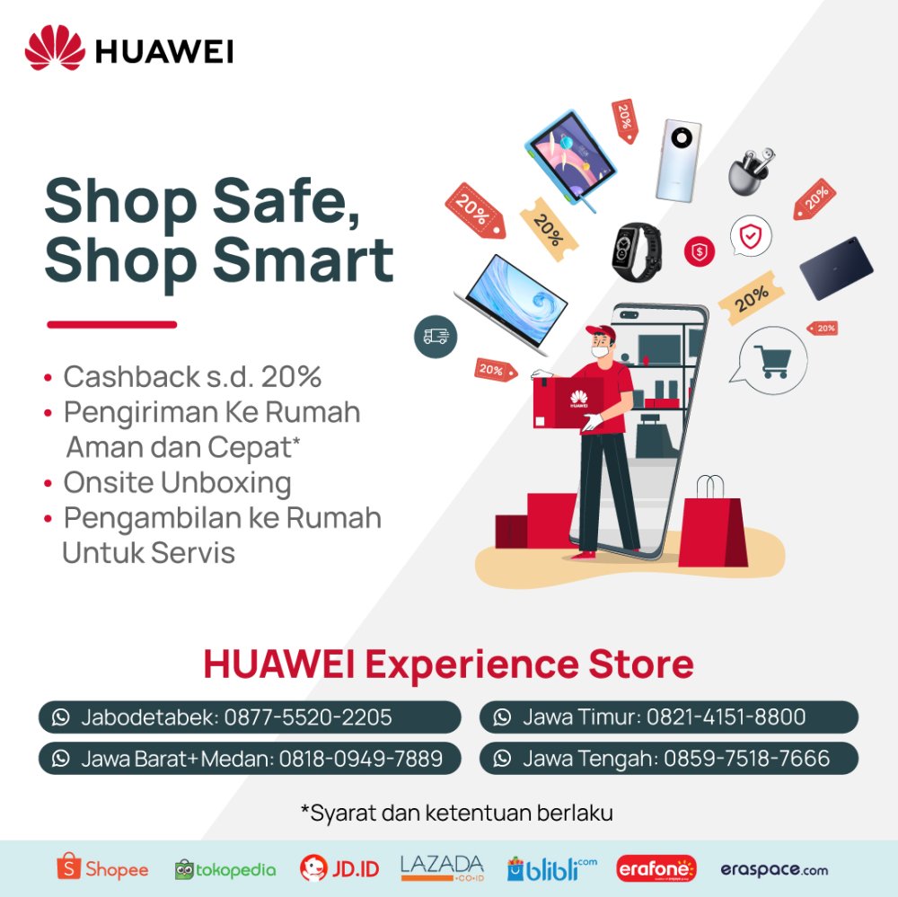 HUAWEI Shop Safe Shop Smart Campaign