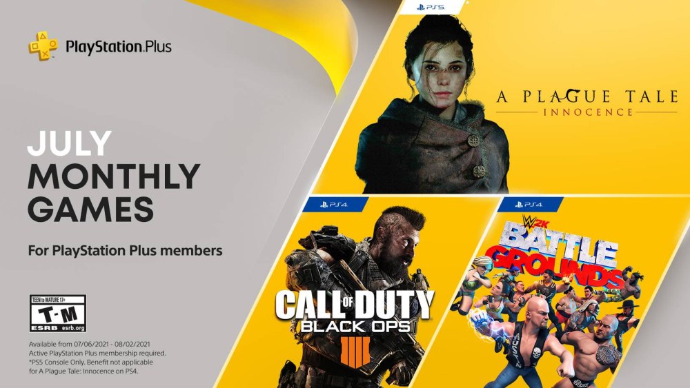 PS Plus Juli 2021